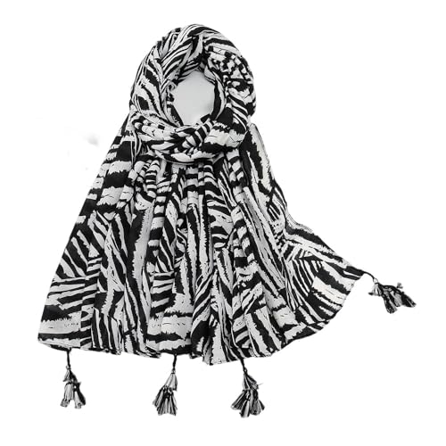 Scarves Shawl Wraps Scarf Animal Print Silky Rave Scarf Fashion Pattern Pashmina Accessories for Women Large Leopard