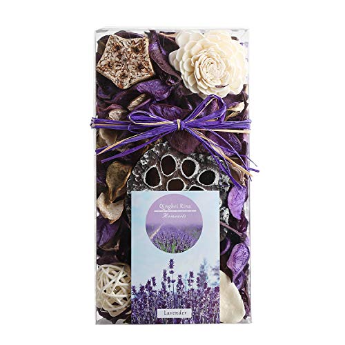 Qingbei Rina Lavender Scent Potpourri Box Perfume Sachet Fragrance Home Decoration Volume of