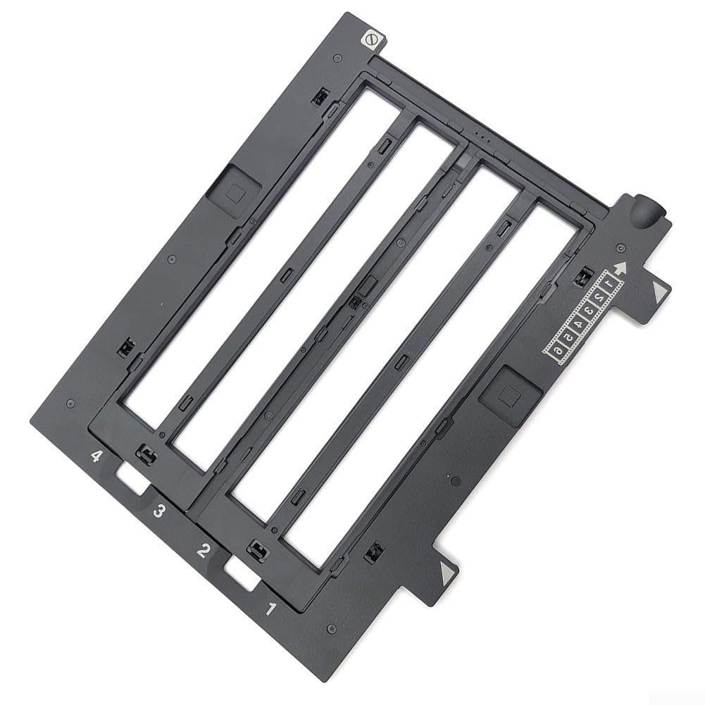 Supporto per striscia di pellicola da 35 mm per V700 PHOTO, V750 PRO, V800, V850, 4990, per GT-X900 e per scanner GT-X970 - guida per diapositive foto negative/positive in ABS (senza vetro)