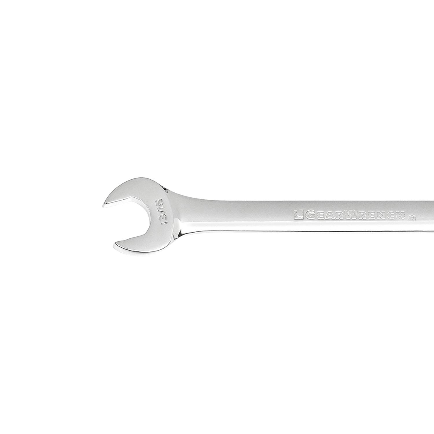 GEARWRENCH Long Pattern Combination Wrench 13/16", 12 Point - 81661, Silver - Image 4