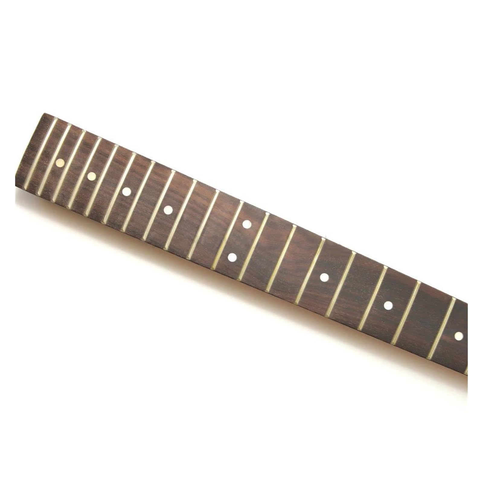 Diapasón Palisandro Para Guitarra Eléctrica - 628 Mm Escala, 22 Trastes, Incrustaciones Reales, Mástil Personalizado