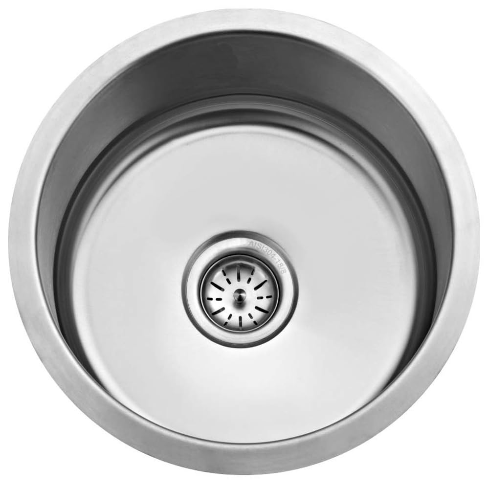 THOISEWELT® 304"Stainless Steel Material Kitchen Sink Wash Basin Round Designer Sink Made In India - 1 (B0CH52CSRD) Amazon Price History, Amazon Price Tracker