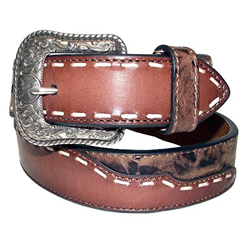HOOey Tawny w/Marbling Leather Men’s Belt (36)