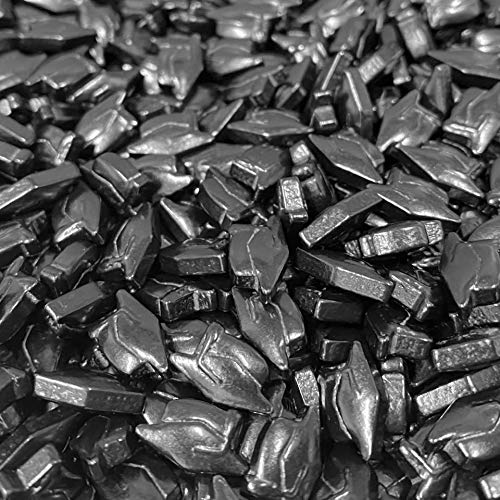 Krazy Sprinkles Graduation Cap Shapes (1/2 cup 1x Jar) | Brilliant Sprinkles for Memorable Events Baking & Decorating by Bakell