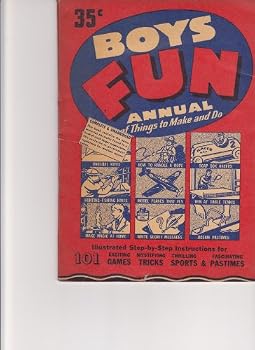 Paperback Boys Fun Annual - 101 Ways To Have Fun - Very Rare Book