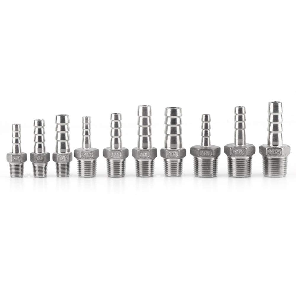 Sourcingmap, accoppiatore per tubo flessibile con filettatura femmina 3/4BSP da 8 mm