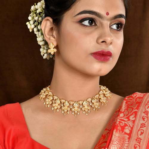 Aradhana Deepti Necklace Set, Timeless Elegance