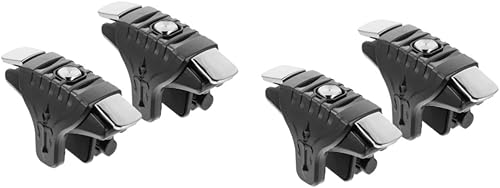 Ipetboom 2 Pares Gamepad Compact Game Trigger Handgrip Mobile Tigger Controller Teléfono Juego Apuntar Botón Portafiltro