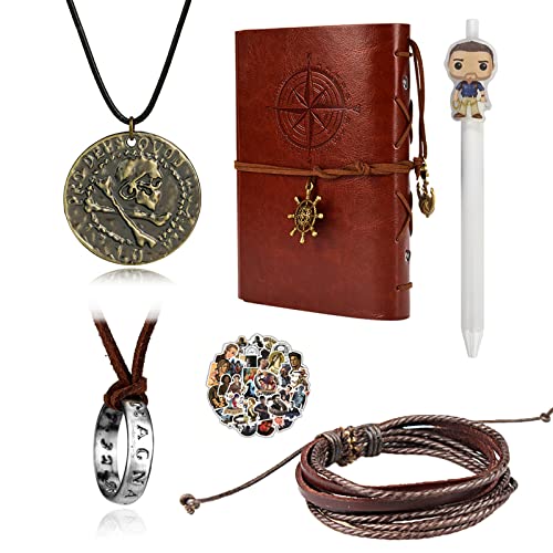 Encuentra reviews de Uncharted legado perdido de esta semana. 24 YouU - Juego de 30 piezas de joyería Uncharted 4 piezas de Drake grabado con calavera de bronce, collar de anillo hecho a mano, pulsera de cuero, cuaderno de escritura con...