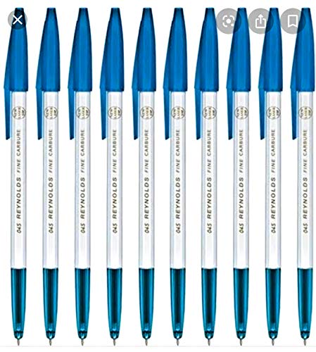 Reynolds 045 Ball Point Smooth Writing Pen – Pack of 30 Pen (Blue) Reynolds 045 Ball Point Smooth Writing Pen – Pack of 30 Pen (Blue)
