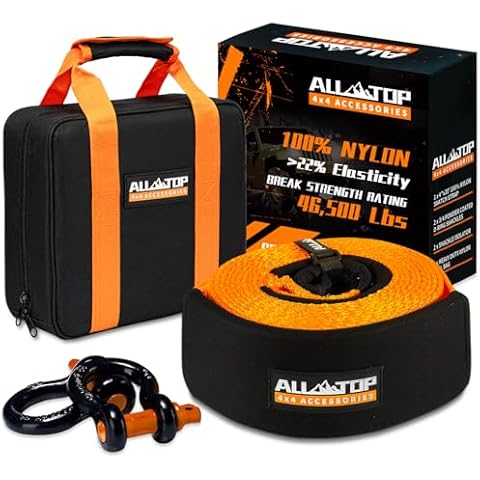 ALL-TOP Extreme Duty Tow Strap Kit Cover