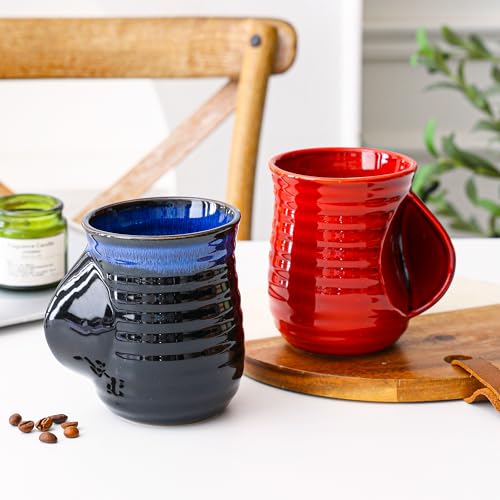 Taza de cerámica grande 21 oz, apta microondas y lavavajillas miniatura 5