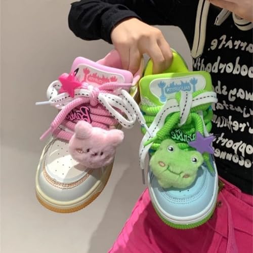 2025 Cute Fashion Dopamine Sneakers for Girls | Vibrant Colors & Comfortable Design2