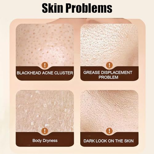 Facial Scrub, Vitamin C Face Exfoliator, Energising Exfoliating Scrub with Natural Fruit Acids and Enzymes, Removes Blackheads, Improves Acne Dark Spots, Cleanses Skin, Brightens Radiance - Image 4