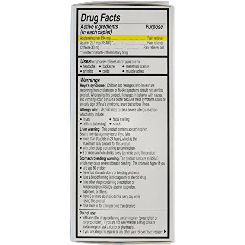 Vanquish Pain Reliever, 100 Caplets - Thumbnail 2