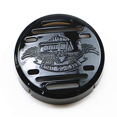 Black Motorcycle Horn Cover For Kawasaki Vulcan 800 V-Star 650 1100 Cruiser Chopper Custom