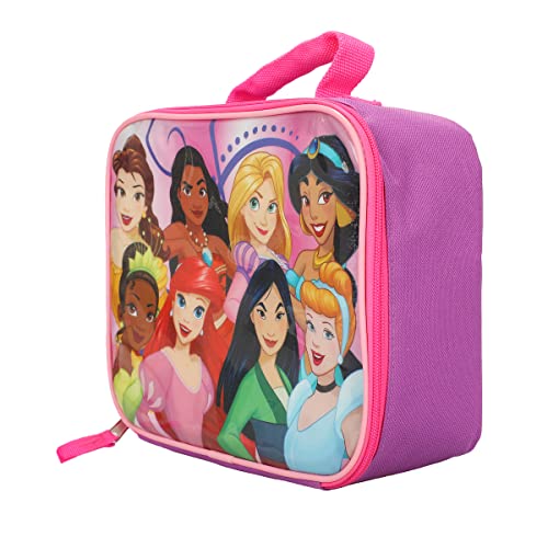 Bioworld LXG5DBEDSYPP00 Disney Princesses Easy Zip Insulated Lunch Box thumb #1