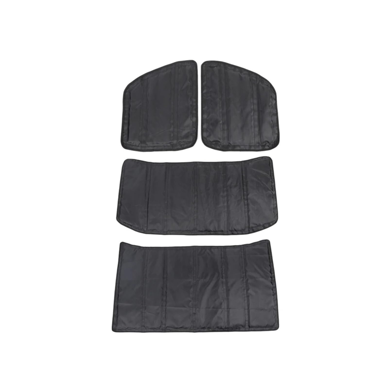 Roof/Rear Window Heat Insulation Cotton Pad Hardtop Headliner Sound Deadener Mat Cover Compatible for Jeep Wrangler JK JL TJ Accessories(2018-2025)