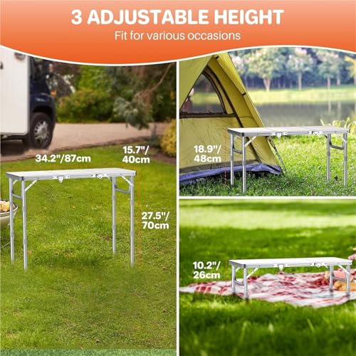 Table pliante de camping legere pour resoudre le manque de place - 3