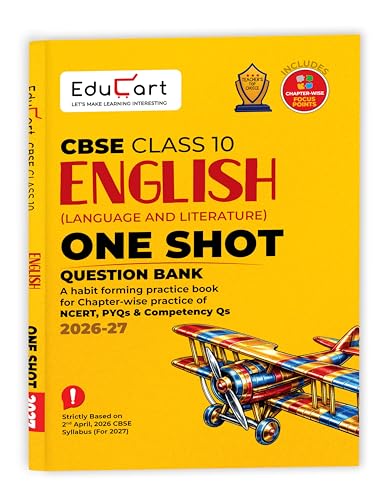 Educart CBSE Class 10 English One Shot Question Bank 2026–27 | Ch...