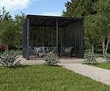 Palram Canopia Palermo 3000, 3600 Mosquito net Gartenpavillon Zubehör, grau, 1 x 360 x 217 cm