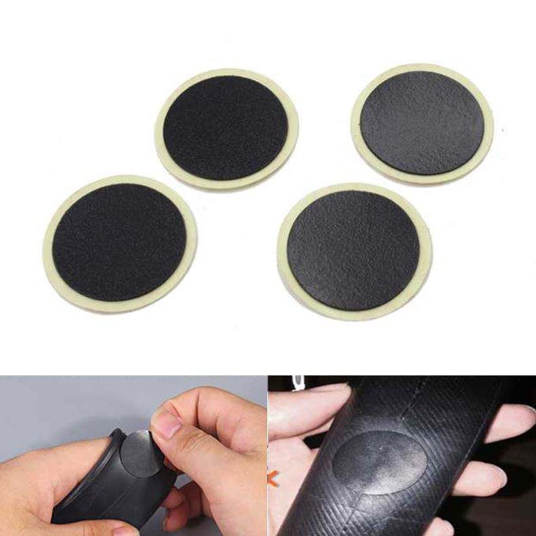 Lot De 4 Clips Réfléchissants Pour Pantalon De Vélo - PVC élastique, Sécurité Nocturne, Jogging Et Cyclisme