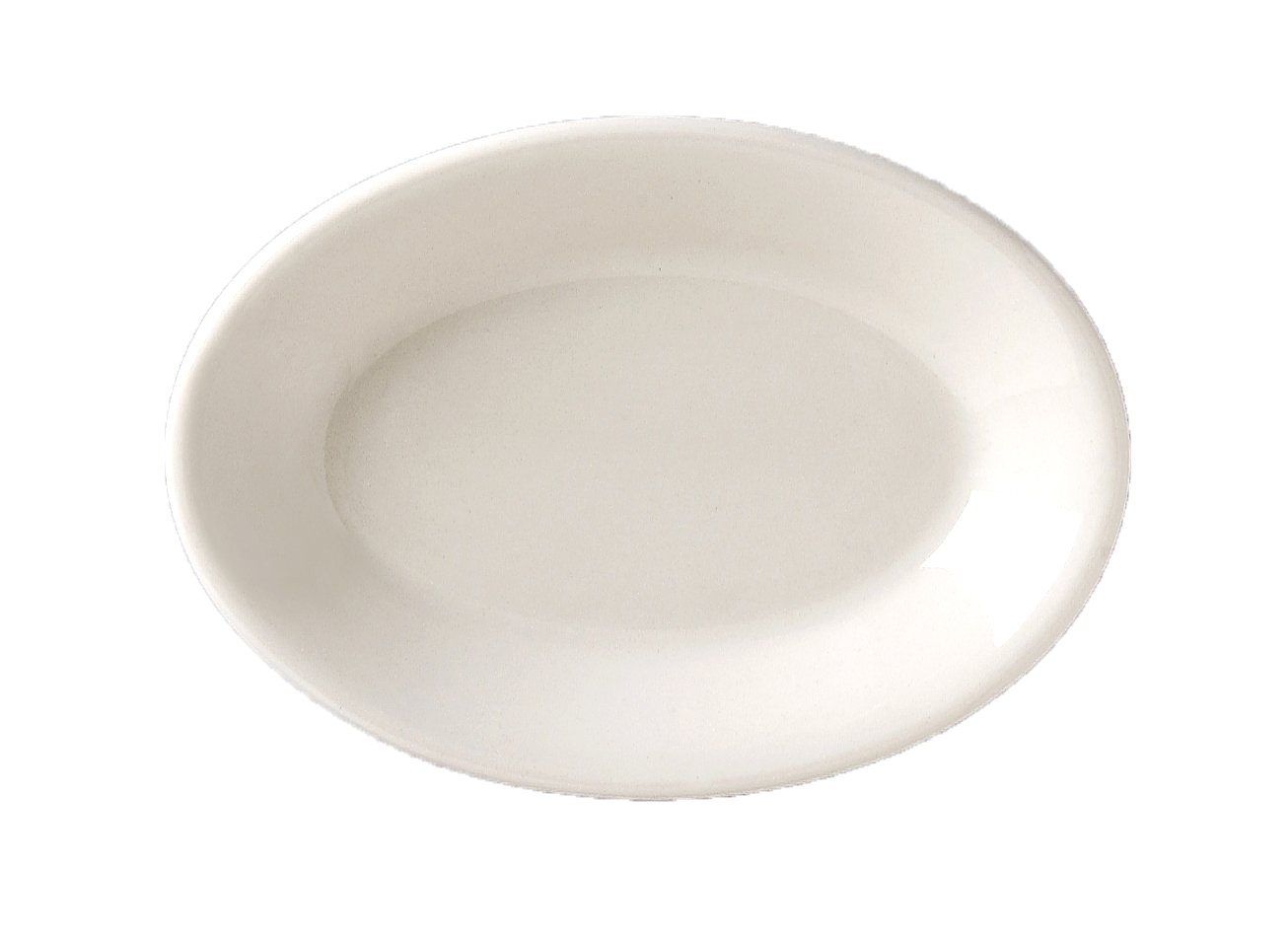 Vista RE Platter by Vertex China – Large, Bone China, Bone White, Pack of 12, Model VRE-94H