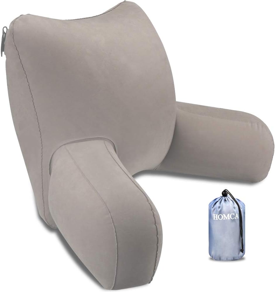 pillow with armrests