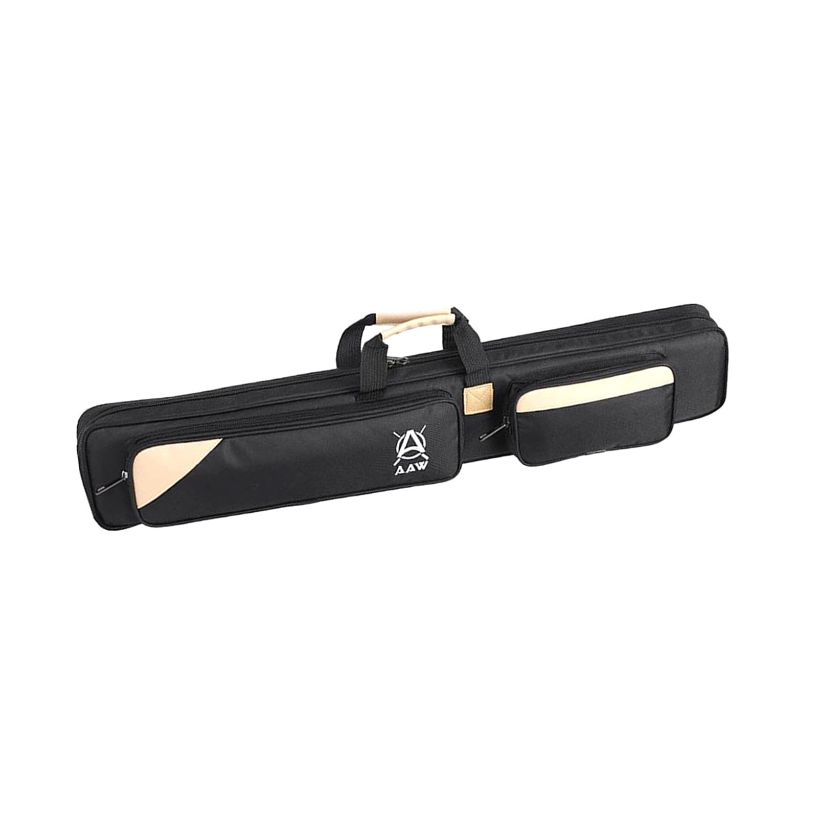 Perfeclan Étui pour Queue de Billard 3x4 1/2, étui pour Queue de Billard américain, Sac de Transport léger et Souple