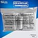 MCR Medical CPR & FA Training Kits with 2 Non-Woven Triangular Bandages, Pack of 10