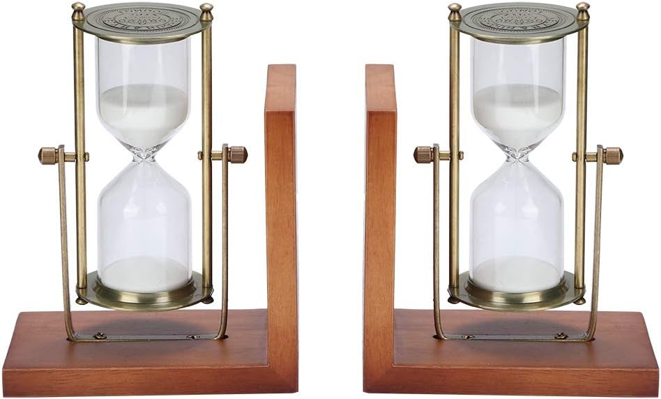Hourglass Sand Timer Vintage Home Decoration 2Pcs Wedding Gift