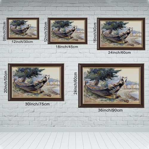 Impression sur toile canoë de guerre Emily Carr tableau 20x30 cm