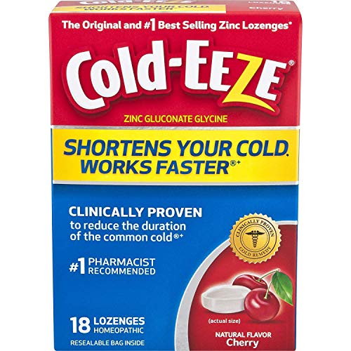 COLD-EEZE Lozenges Natural Cherry 18 Each