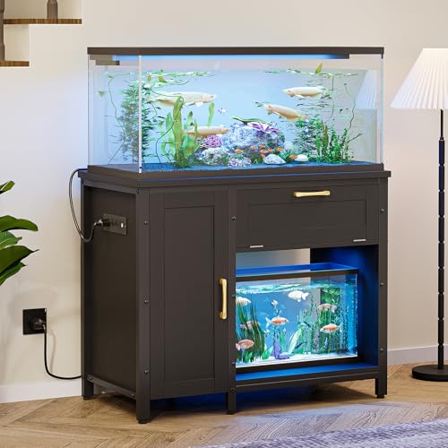 Bestier 40-50 Gallon Stand with LED