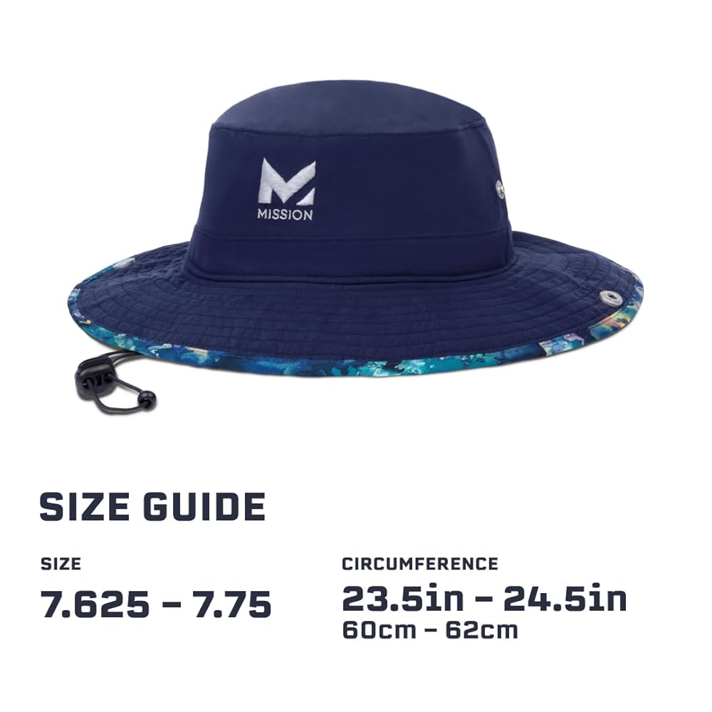 MISSION Cooling UPF Bucket Hat - Unisex Sun Hat for Hiking
