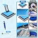 PEEH Pool Tier Saving Escape Ramp, Frog Log Saver Critter for Swimming Pool, Rescue for Frosch, Toads, Lizards, Ducks, Snakes, Eichhörnchen, Streifenhörnchen, Reduziert Pool Wartung Zubehör, Blau