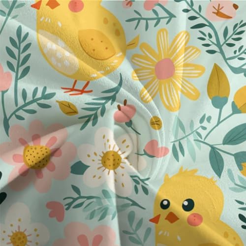 Housse de couette oiseaux 3D en microfibre premium King 220x240cm - 7