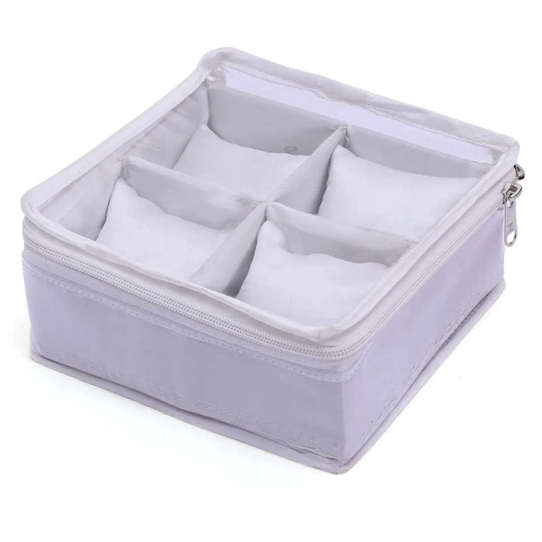 Arvanaindia Wrist Watch Case Box Holder white (B0B4GFM8YP) Amazon Price History, Amazon Price Tracker