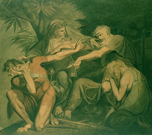 Toile murale abstraite Henry Fuseli 60x90cm impression haute définition