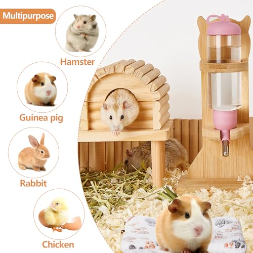 CVASNF 3 Stück Kaninchen Bett, Warme Flauschige Kleintier Plüschbett Meerschweinchen Bett Kleine Tiere Zubehoer für Kaninchen Chinchilla Eichhörnchen Meerschweinchen