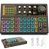 Sound Mixer Board, Voice Changer Sound Card with Multiple Sound Effects - Live Sound Card