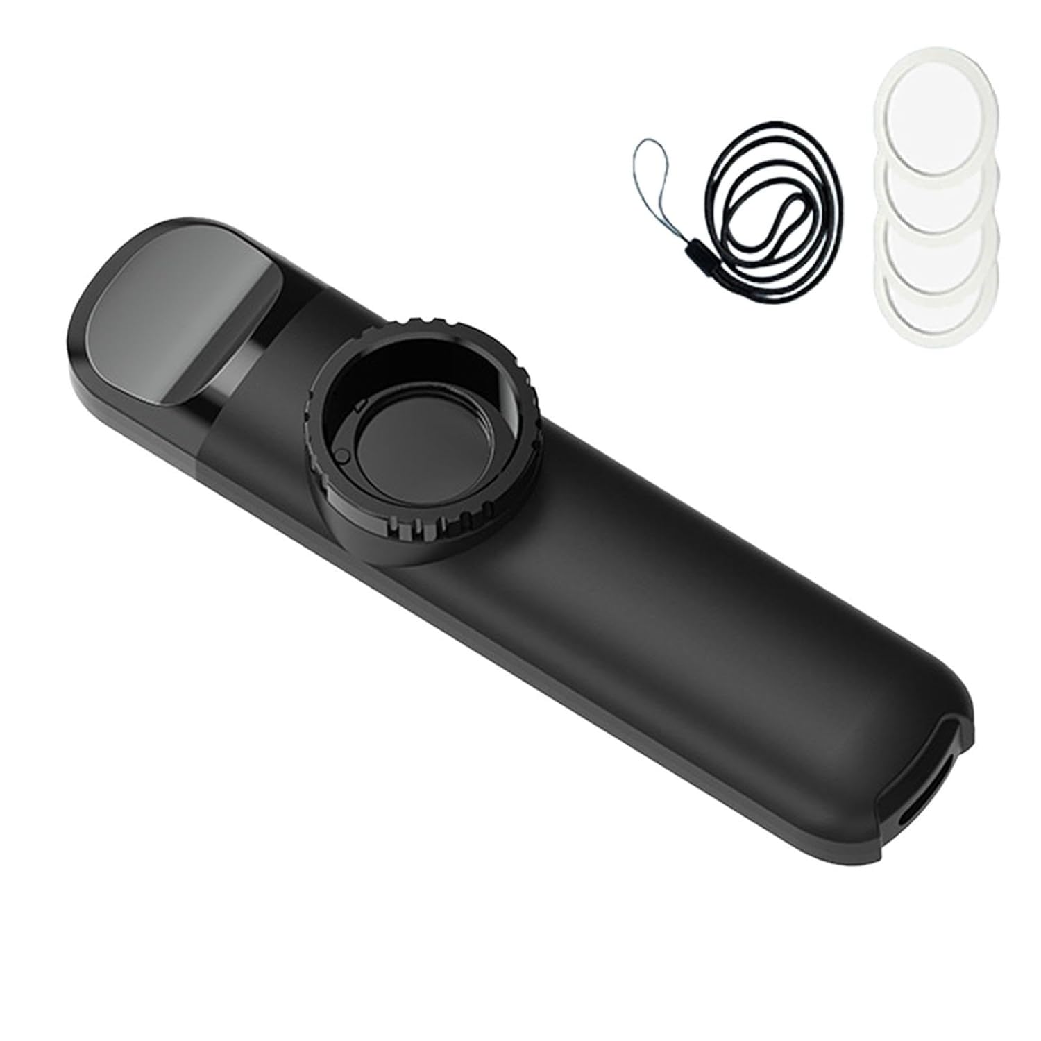 Kazoos with 5 extra Membranes, Kazoo with Adjustable Tone for Guitar, Ukulele, Violin, Piano, Keyboard, Easy to Learn Musical Instruments for Kids/adults/Music Lovers. (black)-image-21
