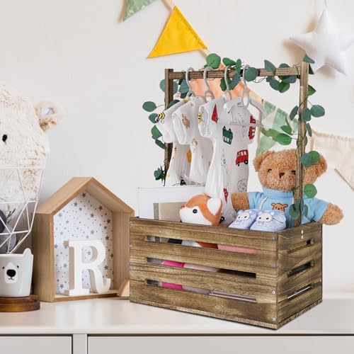 Snpwne Wooden Baby Shower Crate Closet Review