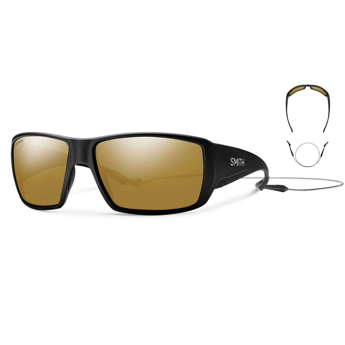 SGPMLSH Integrated Leash Black