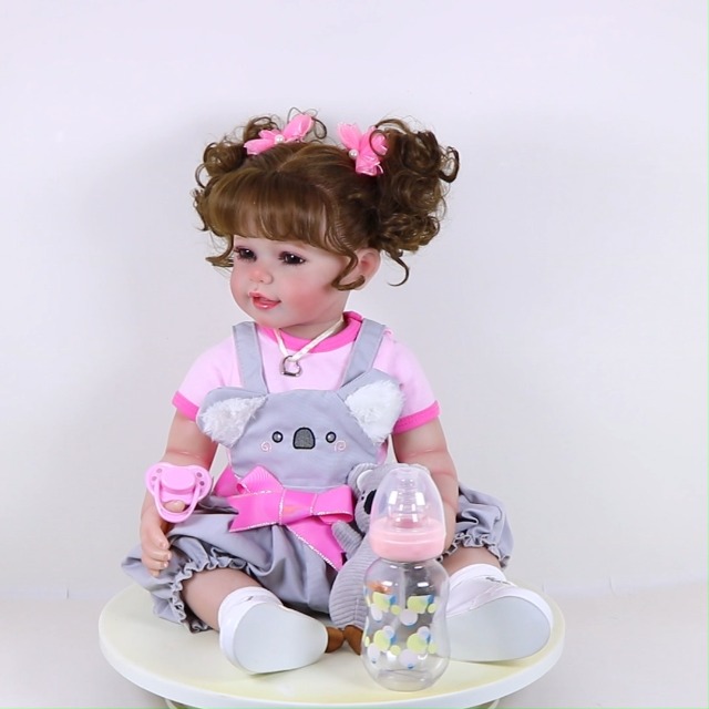 Amazon.com: WAWA-HAOKEAI 22 inch Realistic Newborn Baby Girl Doll