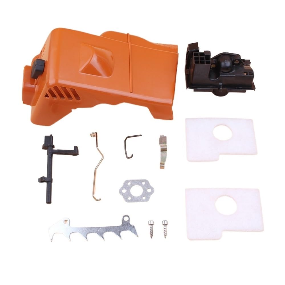 Kit de Varilla Eje Punta Parachoques Filtro Aire Compatible con MS180, MS170, 018, 017, MS 180, repuestos for Motosierra Gasolina
