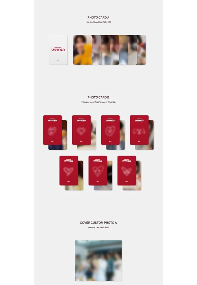 ENHYPEN ROMANCE : UNTOLD 2nd Album with Tracking EN- (ENGENE