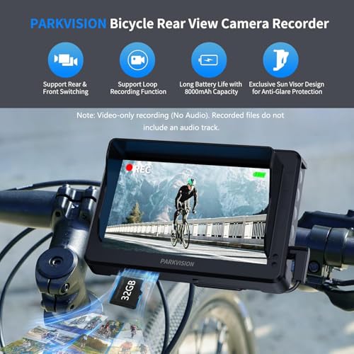 PARKVISION Bike Camera with Recorder