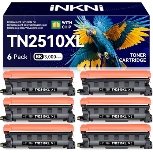 Toner TN2510XL compatible Brother pour imprimante MFC-L2800DW HL-L2400DW noir