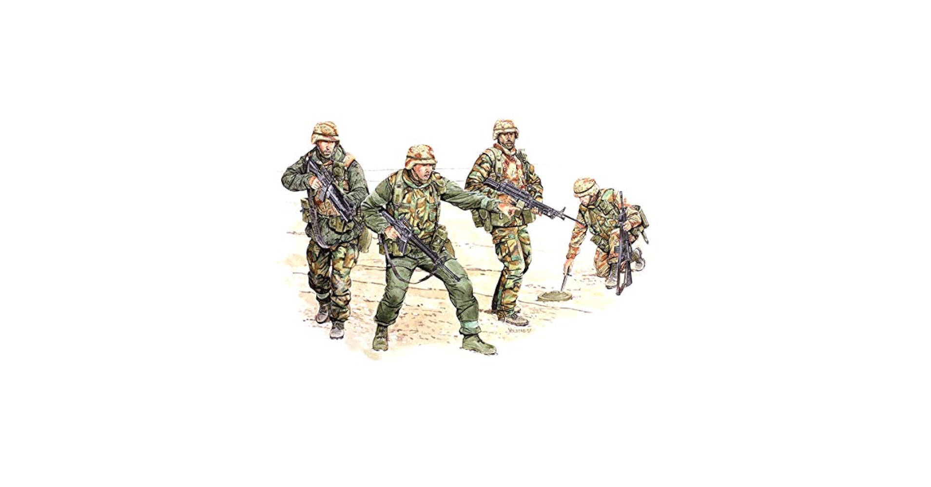 Amazon | プラッツ 1/35 アメリカ陸軍 第1歩兵師団 ビッグ